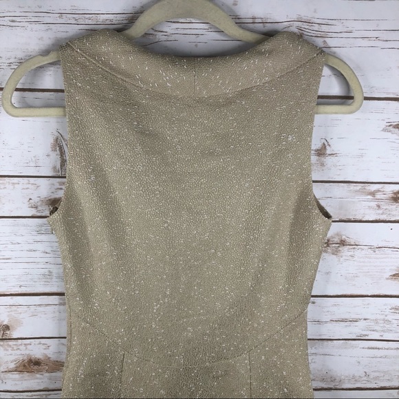 Zac Posen textured fitted sleeveless dress - Picture 6 of 8